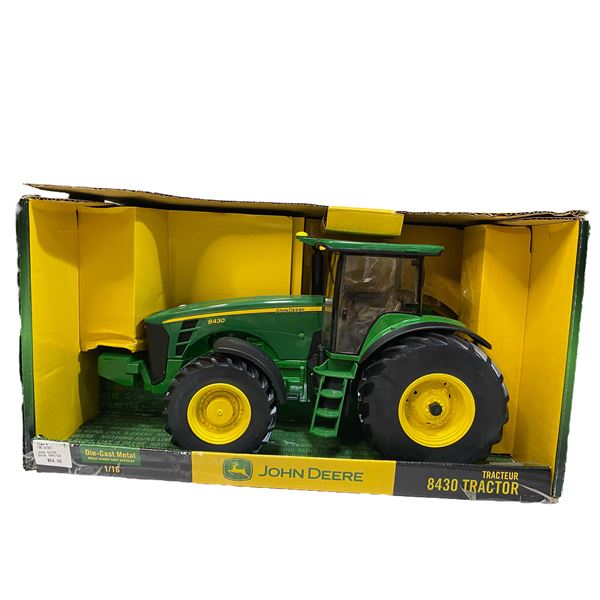 John Deere 8430  Tractor - Ertl/Britians #15787 - 1:16 Scale Diecast in Original Box
