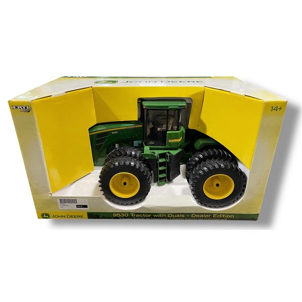 John Deere Dealer Edition 9530 Tractor with Duals- Ertl/Britians #15900 - 1:16 Scale Diecast in Orig