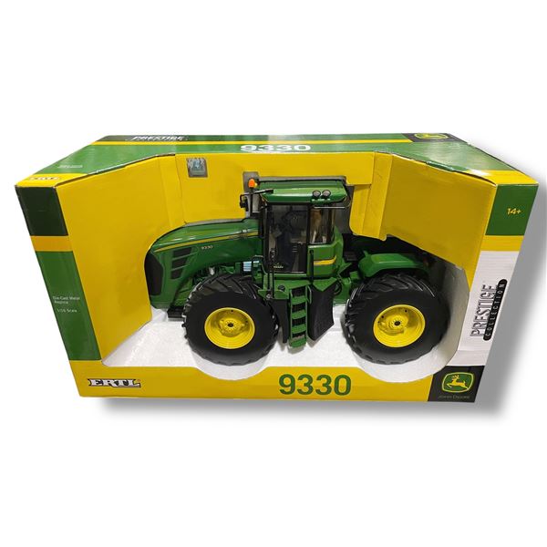 John Deere Prestige Collection 9330 Tractor- Ertl  #45158- 1:16 Scale Diecast in Original Box