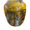 Image 2 : Large Glazed Art Pottery Lamp Base - 23" Tall x 12" Diameter - No Shade