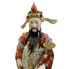 Image 5 : 3 Vintage Asian Deity Statues in Excellent Condition - 24: tall x 12" wide