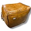 Image 1 : Leather Ottoman Pouf