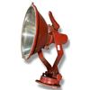 Image 1 : Large Industrial Red Metal Spotlight
