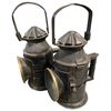 Image 2 : Group of Antique Railway Signal Lanterns