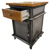 Image 3 : Industrial Wood & Metal Cabinet