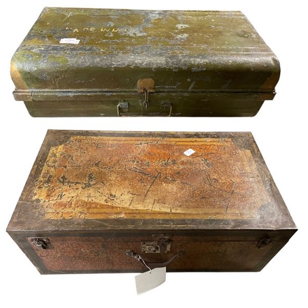 Pair of Vintage Storage Boxes