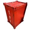 Image 2 : Red Metal Container Cabinet (17 1/2 x 15 x 25")
