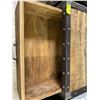 Image 2 : Mango Wood & Iron Bedside Cabinet (20 x 15 x 28")