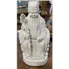 Image 3 : 2 White Porcelain Deity Statues - Tallest is 15"