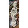 Image 4 : 2 White Porcelain Deity Statues - Tallest is 15"