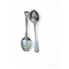 Image 2 : 2 Vintage Sterling Silver Serving Spoons - Total Weight 178 grams
