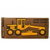 Image 2 : Vintage John Deere Motor Grader 1/16 Scale Diecast Metal In Original Box