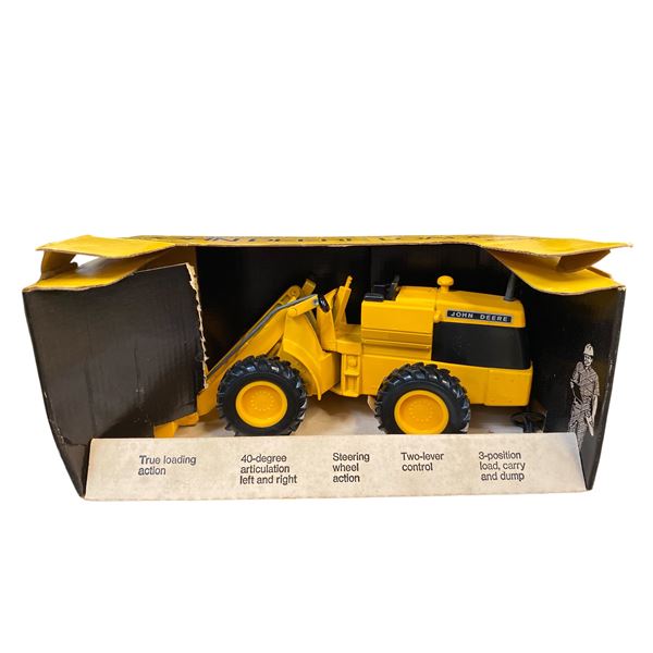 Vintage John Deere Loader #503 Diecast Metal In Original Box