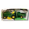 Image 1 : Vintage John Deere Lawn & Garden 1/16 Scale Diecast Metal #5594 In Original Box