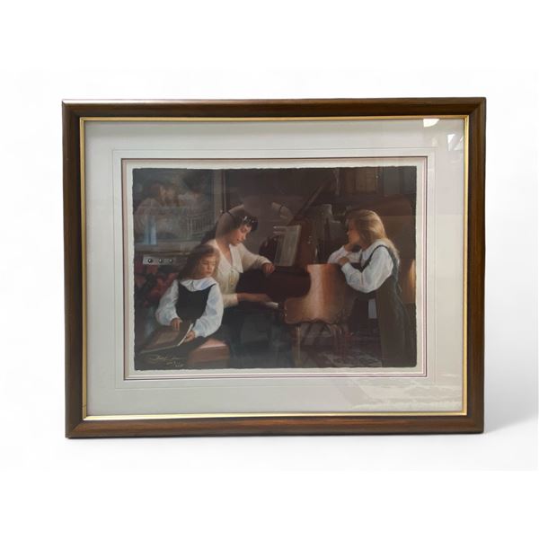 Signed Ltd. Edition Print "Evening Calm"  By Robert Olson - With COA -#2453/4669 - 28" x 35"