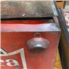 Image 3 : Vintage Limca Metal Cooler with Bottle Opener from India - 12" x 23" x 14" tall