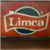Image 4 : Vintage Limca Metal Cooler with Bottle Opener from India - 12" x 23" x 14" tall