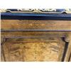 Image 2 : Antique Sideboard with 1 Wood & 2 Glass Doors - 15" deep x 60" wide x 43" tall