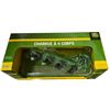 Image 2 : John Deere 4-Bottom Plow Diecast Metal 1/16 Scale #45529 In Original Box