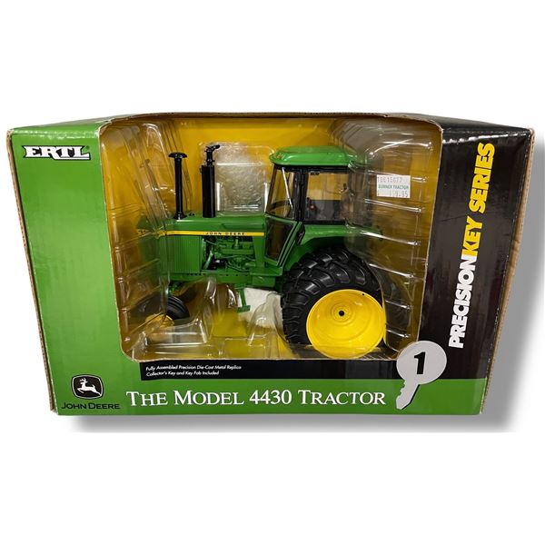 John Deere The Model 4430 Tractor Precision 1 Key Series #15677 Diecast Metal In Original Box
