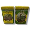 Image 1 : John Deere Collectible Storage Tins - Quality Farm Equipment Design with Clamp Lids