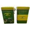 Image 2 : John Deere Collectible Storage Tins - Quality Farm Equipment Design with Clamp Lids