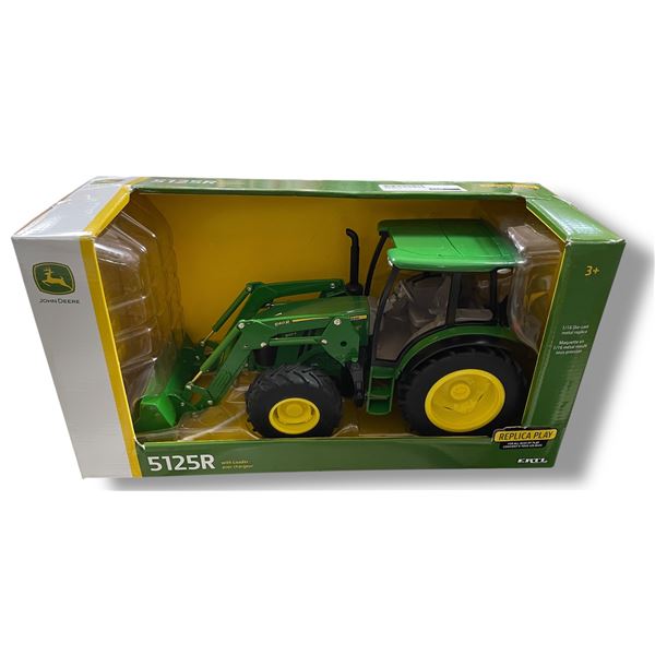 John Deere 5125R w/Loader 1/16 Diecast In Original Box