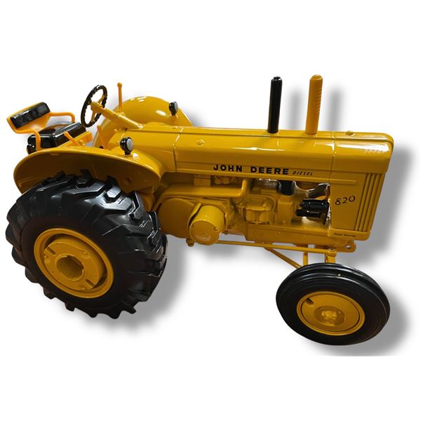 John Deere "820" Diesel Tractor 1/16 Scale Diecast In Original Box