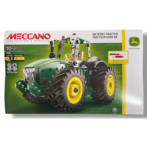 Meccano John Deere 8R Series Tractor, Engineering & Robotics Kit