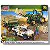 Image 1 : Mega Bloks John Deere Farm Transport Unit (Tractor, Trailer & Truck - 384 pcs)