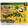 Image 2 : Mega Bloks John Deere Farm Transport Unit (Tractor, Trailer & Truck - 384 pcs)