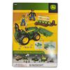 Image 2 : Mega Bloks John Deere Farm Tractor w/ Figures & Tools (117 pcs)