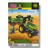 Image 1 : Mega Bloks John Deere Tractor & Mower Set 133 pcs