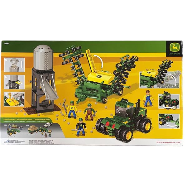 Mega Bloks John Deere Seeding Crew Set 828 pcs