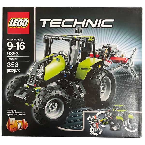 LEGO Technic 9393 Tractor 2-in-1 Set, 353 pcs