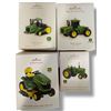 Image 1 : 4 Hallmark Keepsake John Deere Ornaments (X390, 4020 Diesel, 9420T, 9620 Tractor)