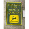 Image 2 : Group of 2 Various John Deere Signs