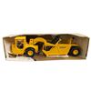 Image 1 : John Deere Yellow Scraper Tractor in Original Box - 1/16 Scale Farm Toy