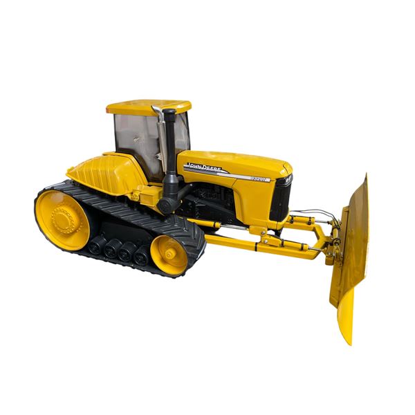 John Deere Industrial 9320T Tractor with Blade - 1/16 Scale Farm Toy