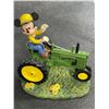 Image 2 : John Deere Character Figurine Tractors - Mickey Mouse & Cow with Christmas Tree