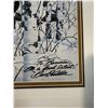 Image 2 : Signed Bev Dolittle  Print "Woodland Encounter" -  Signed to Bonnie - 30" x 26" framed.