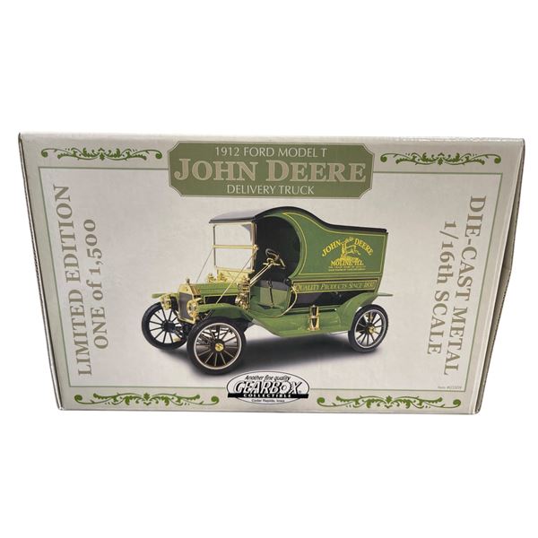 John Deere 1912 Ford Model T Ltd. Production Gear Box Diecast 1:16 Scale Model in Box - One of 1,500