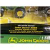 Image 4 : John Deere DX595 Garden Tractor w/Cart & License Plate - Ertl 1:16 Scale Diecast #15340A in Original
