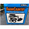 Image 5 : John Deere Farm Country Skid Steer Loader - Ertl 1:16 Scale Diecast #569 in Original Box