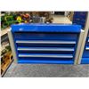 Image 3 : 2 New Mini Snap-On Royal Blue Metal Tool Cabinets - Largest is 4.5" x 9" x 8" tall