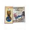 Image 1 : J. I. Case and "What Happens in the Garage" Metal Novelty Sign