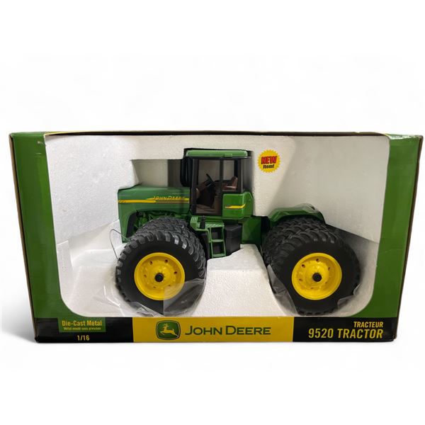 John Deere 9520 Tractor - Ertl 1:16 Scale Diecast #15479 in Original Box