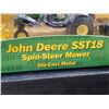 Image 5 : John Deere  SST18 Spin-Steer Mower - Ertl 1:16 Scale Diecast #15292 in Original Box