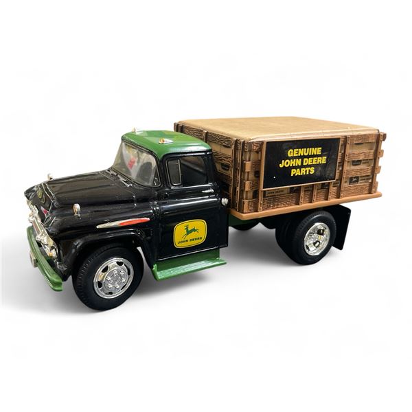 John Deere  1957 Chevy Stake Truck - Ertl Prestige Series 1:16 Scale Diecast #5049CO in Original Box