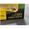 Image 2 : John Deere L110 Lawn & Garden Tractor - Ertl/Britains  1:16 Scale Diecast #15531 in Original Box